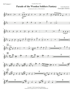 Parade of the Wooden Soldiers Fantasy - Bb Trumpet 1 von Canadian Brass Quintet (Download) 