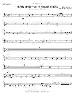 Parade of the Wooden Soldiers Fantasy - Bb Trumpet 2 von Canadian Brass Quintet (Download) 