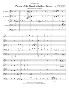 Parade of the Wooden Soldiers Fantasy - Full Score von Canadian Brass Quintet (Download) 