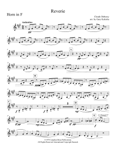 Reverie - F Horn von Canadian Brass Quintet (Download) 