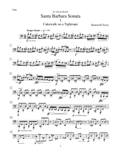 Santa Barbara Sonata - Tuba von Canadian Brass Quintet (Download) 