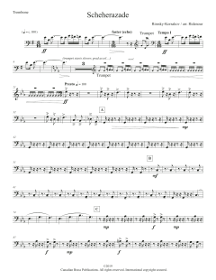 Scheherezade - Trombone von Canadian Brass Quintet (Download) 