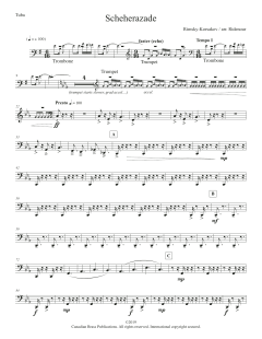 Scheherezade - Tuba von Canadian Brass Quintet (Download) 