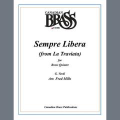 Sempre Libera - Trombone von Canadian Brass Quintet (Download) 