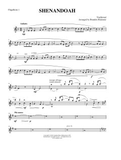 Shenandoah - Flugelhorn 1 von Canadian Brass Quintet (Download) 