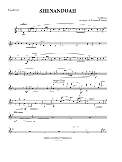 Shenandoah - Flugelhorn 2 von Canadian Brass Quintet (Download) 