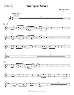 Shreveport Stomp - Bb Trumpet 1 / Piccolo Tpt. von Canadian Brass Quintet (Download) 