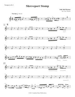Shreveport Stomp - Bb Trumpet 2 von Canadian Brass Quintet (Download) 