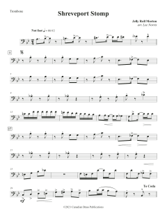 Shreveport Stomp - Trombone von Canadian Brass Quintet (Download) 