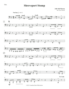 Shreveport Stomp - Tuba von Canadian Brass Quintet (Download) 