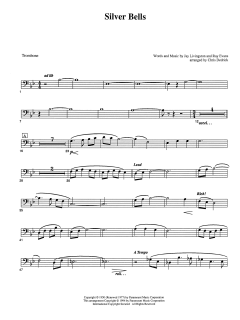 Silver Bells - Trombone von Canadian Brass Quintet (Download) 