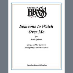 Someone to Watch Over Me - Bb Trumpet 2 von Canadian Brass Quintet (Download) 