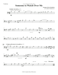 Someone to Watch Over Me - Trombone von Canadian Brass Quintet (Download) 