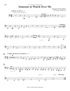 Someone to Watch Over Me - Tuba von Canadian Brass Quintet (Download) 