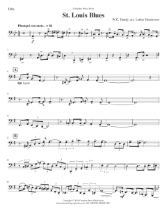 St. Louis Blues - Tuba von Canadian Brass Quintet (Download) 