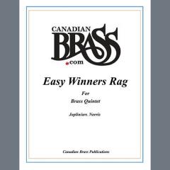 The Easy Winners Rag - Full Score von Canadian Brass Quintet (Download) 