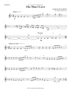The Man I Love - Flugelhorn von Canadian Brass Quintet (Download) 