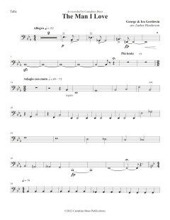 The Man I Love - Tuba von Canadian Brass Quintet (Download) 