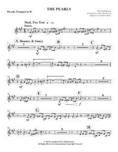 The Pearls - Bb Piccolo Trumpet von Canadian Brass Quintet (Download) 