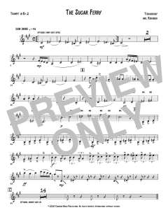 The Sugar Ferry - Bb Trumpet 2 von Canadian Brass Quintet (Download) 