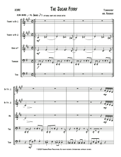 The Sugar Ferry - Full Score von Canadian Brass Quintet (Download) 