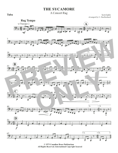 The Sycamore - Tuba von Canadian Brass Quintet (Download) 