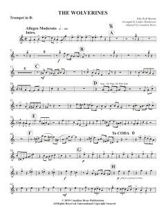 The Wolverines - Bb Trumpet von Canadian Brass Quintet (Download) 