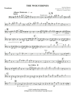 The Wolverines - Trombone von Canadian Brass Quintet (Download) 