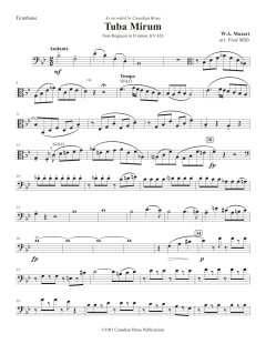 Tuba Mirum - Trombone von Canadian Brass Quintet (Download) 
