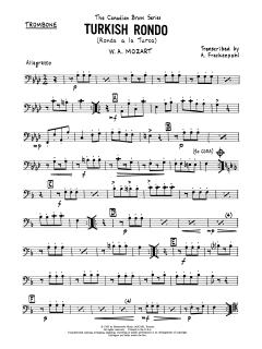 Turkish Rondo - Trombone von Canadian Brass Quintet (Download) 