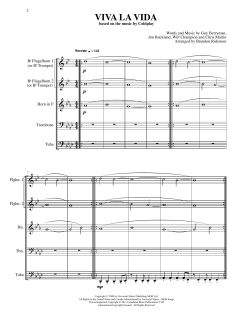 Viva La Vida - Full Score von Coldplay (Download) 