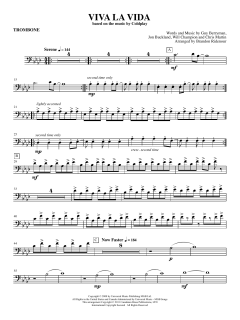 Viva La Vida - Trombone von Coldplay (Download) 