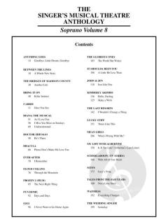 The Singer's Musical Theatre Anthology Vol. 8 