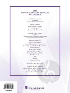 The Singer's Musical Theatre Anthology Vol. 8 