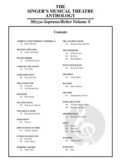 The Singer's Musical Theatre Anthology Vol. 8 