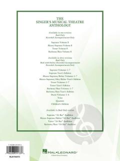 The Singer's Musical Theatre Anthology Vol. 8 