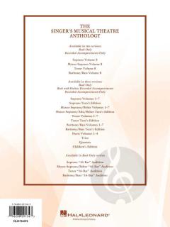 The Singer's Musical Theatre Anthology Vol. 8 