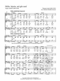 Dänische weltliche Lieder: Sommerabend 2 