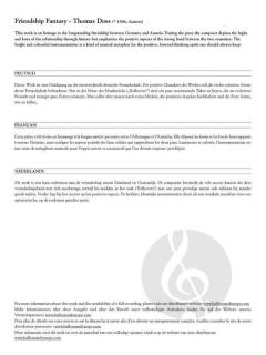 Friendship Fantasy von Thomas Doss 