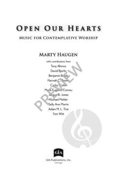 Open Our Hearts von Marty Haugen 