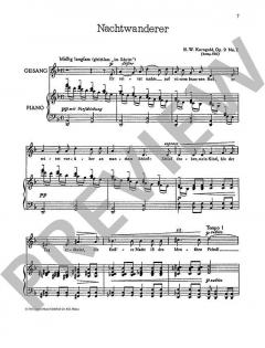 Einfache Lieder op. 9 von Erich Wolfgang Korngold 