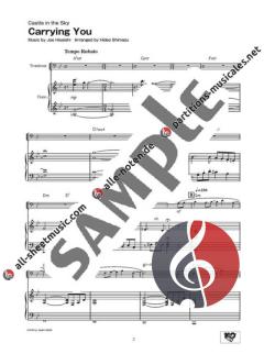 Studio Ghibli Songs for Trombone 
