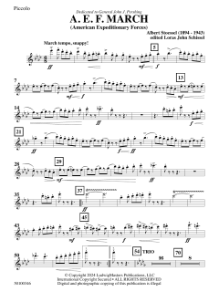 AEF March von Albert Stoessel (Download) 