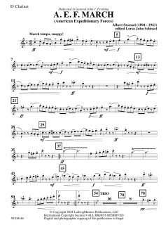 AEF March von Albert Stoessel (Download) 