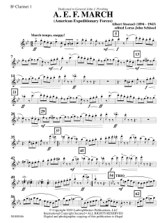 AEF March von Albert Stoessel (Download) 