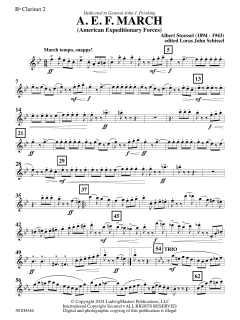 AEF March von Albert Stoessel (Download) 