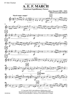 AEF March von Albert Stoessel (Download) 