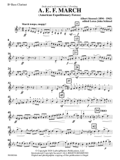 AEF March von Albert Stoessel (Download) 