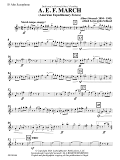 AEF March von Albert Stoessel (Download) 