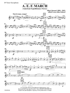 AEF March von Albert Stoessel (Download) 